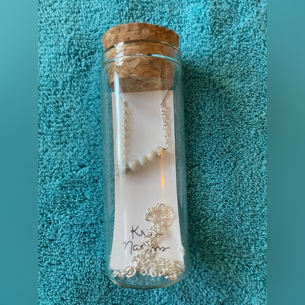 Kris Nations Howlite necklace